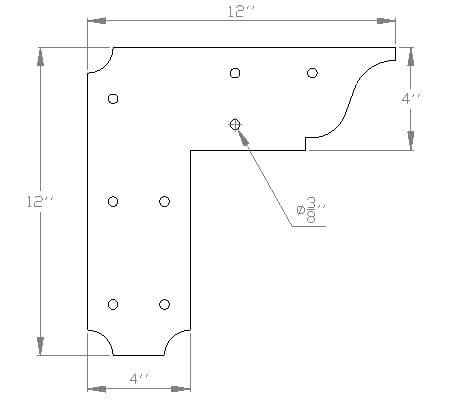 arbor bracket